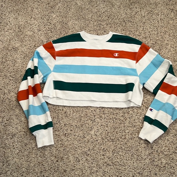Champion cropped sweatshirt size M - Picture 1 of 6